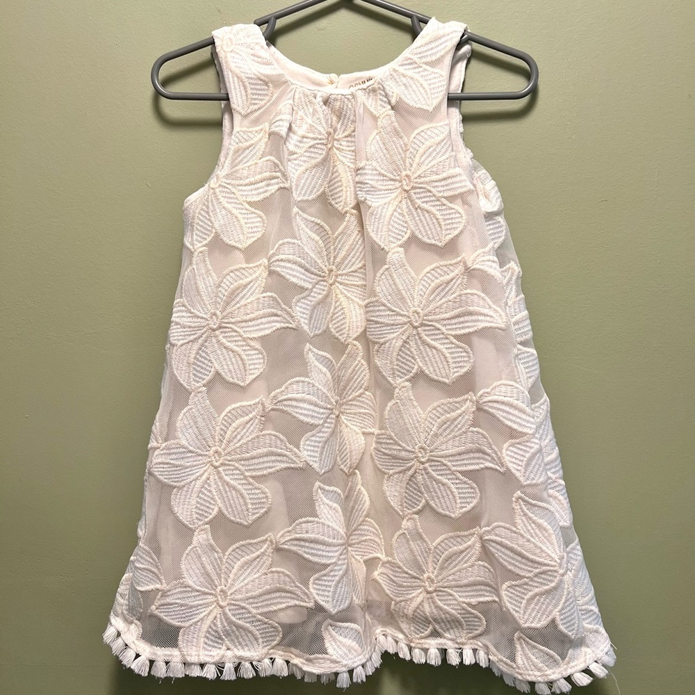 Toddler Girl Embroidery Dress Size 2T